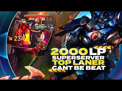 The 2000LP player that cant be BEAT *CHINESE SUPER SERVER RANK 1*