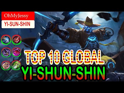 YSS BEST BUILD 2021 | TOP  GLOBAL YI SUN SHIN GAMEPLAY | MOBILE LEGENDS✓