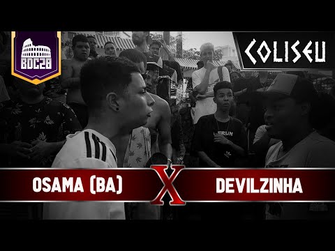 OSAMA (BA) X DEVILZINHA - 1° FASE - BATALHA DO COLISEU EDIÇÃO #28