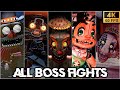 FNAF Secret Of The Mimic All Boss Fights Ending 4K 60FPS