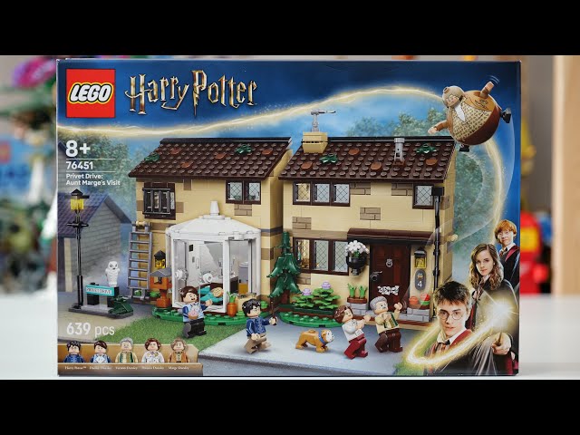 Vídeo relacionado con LEGO Harry Potter Privet Drive: Visita de Tía Marge - Casa de Juguete con 5 Minifiguras y Figura Inflada de la Tía Marge - Regalo para Niñas y Niños de 8+ Años Fans de Prisionero de Azkaban 76451