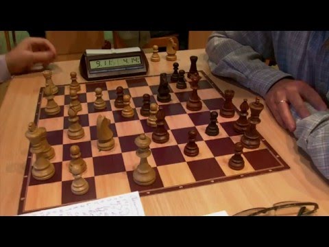 GM Evgeny Sveshnikov - IM Rolands Berzins, rapid chess, Vienna game