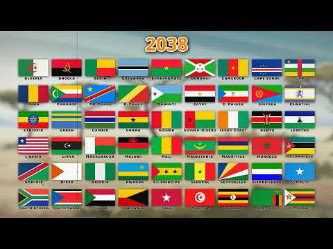 Evolution of All Future African Flags