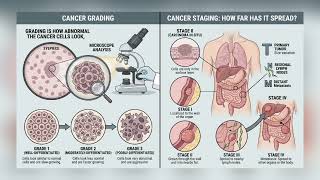 A cancer diagnosis comes with a lot medical terminology, two terms often mixed up Grade and Stage. 