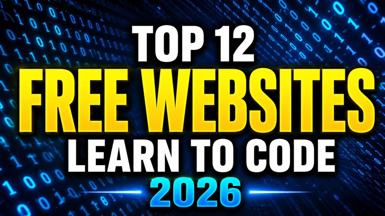 Top 12 Best Websites to Learn Coding for FREE! 2026
