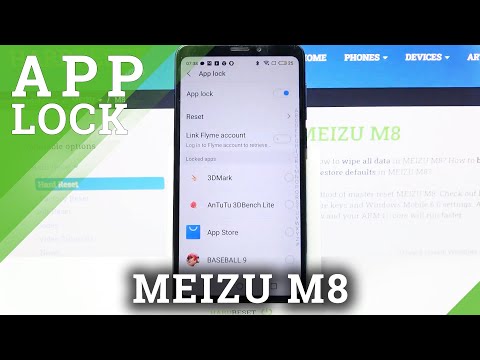 How to Lock Apps in MEIZU M8 – Set Up App Lock