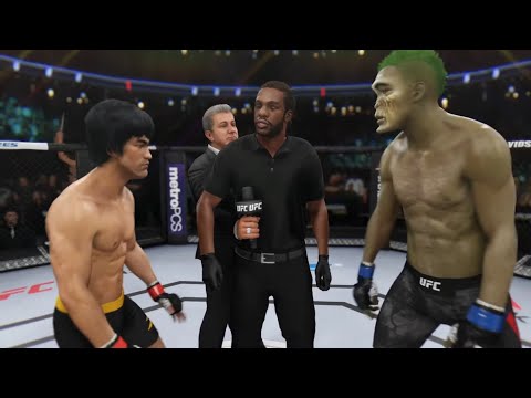 Bruce Lee vs. Swamp Monster (EA Sports UFC 3)