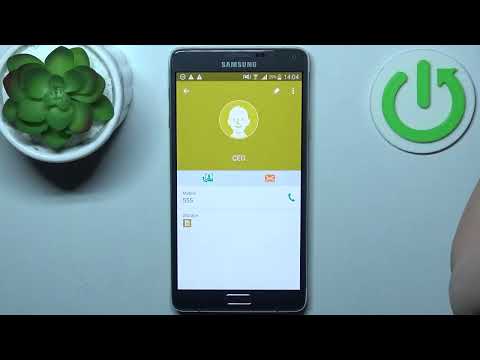 How to copy contacts on SAMSUNG Galaxy Note 4