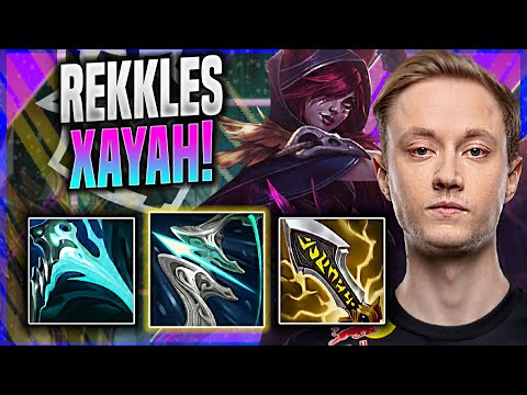 REKKLES PERFECT GAME WITH XAYAH GALEFORCE! - G2 Rekkles Plays Xayah ADC vs Tristana! | Season 11