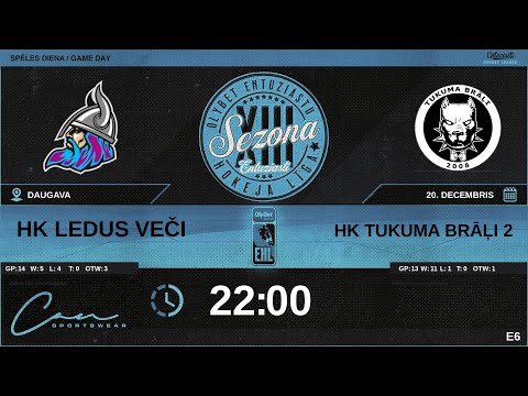 🎧🎤 2023 12 20 | HK LEDUS VEČI (LDV) - HK TUKUMA BRĀĻI 2 (TB2) | E6