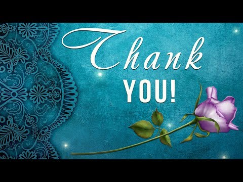 🌹🌹🌹Thank You!🌹🌹🌹Video Greeting Cards #WhatsApp