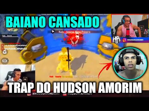 HUDSON AMORIM REAGINDO! RAP DO HUDSON AMORIM - BAIANO CANSADO - 2021