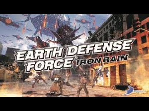 EARTH DEFENSE FORCE IRON RAIN Full Game Walkthrough - No Commentary (#EDFIronRain Full Game) 2019