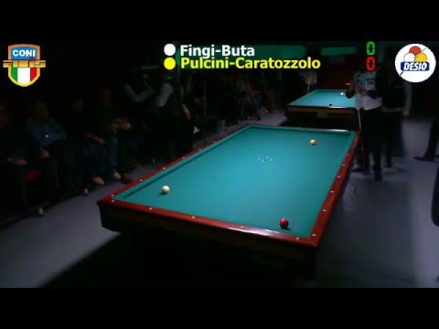 Fingi Buta vs Pulcini Caratozzolo - Torneo misto a Coppie CSB Billiards Club Desio 1 Aprile 2016