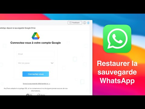 Récupérer la sauvegarde WhatsApp Google Drive sur iPhone 13