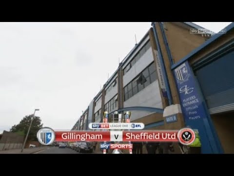 2016/2017 Gillingham vs Sheff Utd Lge 1