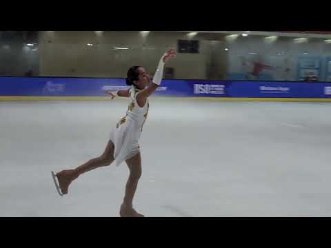 Maqdalene Yacoba Kristanti - Open freestyle gold short - Indonesia Ice Skating Open 2023