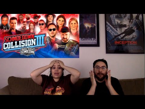 Shirewolves vs The Odd Couple TEAM TITLE REACTION - Schmoedown Collision 2019