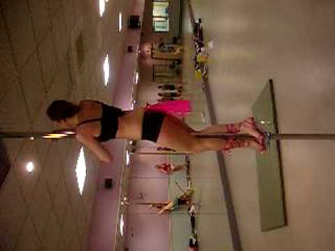 Chloe Birch Pole Dancing 6