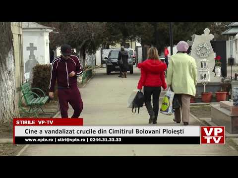 Cine a vandalizat crucile din Cimitirul Bolovani Ploiești