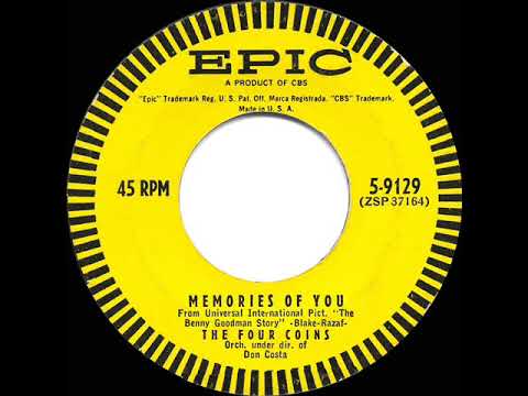 1956 HITS ARCHIVE: Memories Of You - Four Coins