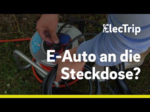 Kann ich mein Elektroauto an einer normalen Steckdose laden?