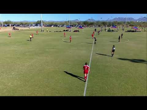 Peyton Hill - 2022 Striker - 2020 Desert Super Cup game #2 - 1st half
