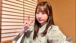 旅行先から配信中?♡