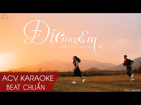 Karaoke | Đi Cùng Em - Hà Tròn ft Lemon Climb | Beat Chuẩn