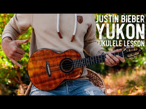 YUKON Justin Bieber Ukulele Tutorial // YUKON Ukulele Lesson #1069