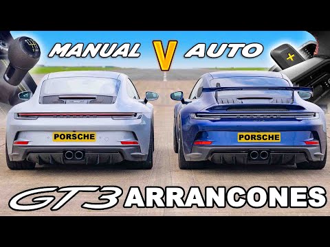 Porsche 911 GT3 Manual vs PDK: ARRANCONES