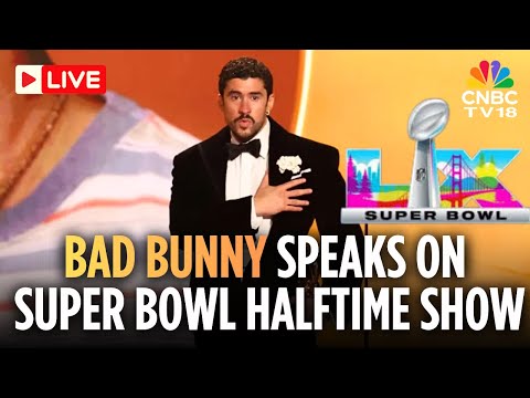 Super Bowl LIVE: Bad Bunny Discusses Super Bowl Halftime Performance Fresh off Big Grammy Win | N18G