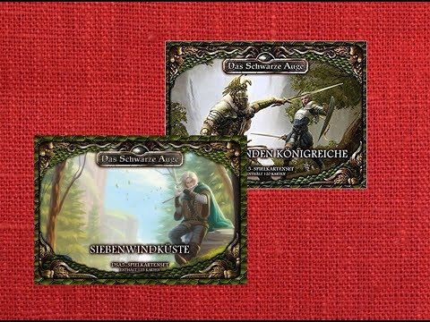 Die Streitenden Königreiche und Die Siebenwindküste |DSA5 Spielkartenset
