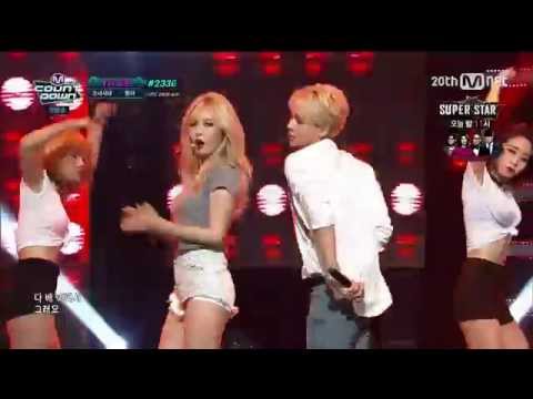 150903 HyunA - Roll Deep (ft. HyoJong) @M! CountDown