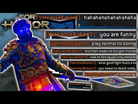 Salty Player Absolutely REKT - Mixed Duels [For Honor]