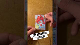 Day 161: Mega Feraligtr #pokemon #pokemoncards #art