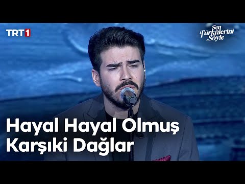 Ceyhun Can - Hayal Hayal Olmuş Karşıki Dağlar - Sen Türkülerini Söyle 23. Bölüm @trt1