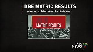 2019 DBE Matric Results Technical Briefing | 07 January 2020