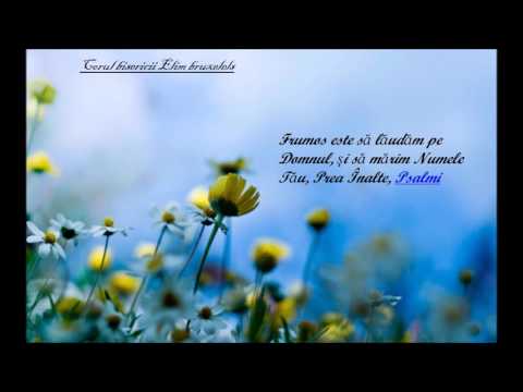 corul bisericii elim-Cu Tine nu sunt singur