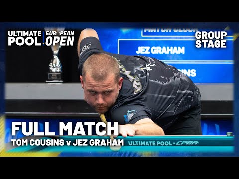 TOPCAT IN TOP FORM | Tom Cousins v Jez Graham | European Open | Group stages