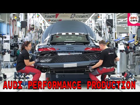 Audi Performance Cars Factory and Production in Germany - Audi RS
