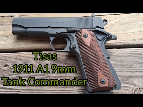Tisas 1911 A1 9mm Tank Commander Review And Range Time 