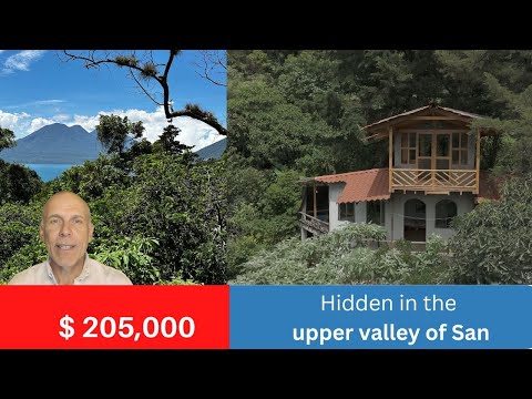 House for Sale in Upper Valley San Marcos La Laguna | Stunning Lake & Volcano Views