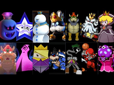 Mario - All Final Boss Themes (1985-2023)