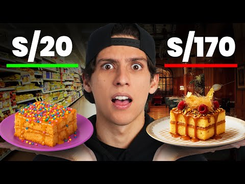 I tried Turrón from S/20 vs S/170