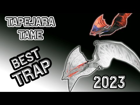 How to tame Tapejara Ark - Best Tapejara trap - Easy Tapejara Ark Survival Evolved.