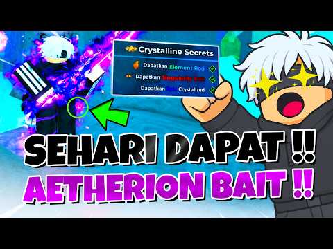FINALLY I GOT THE MOST OP BAIT!! Aetherion Bait FISH IT