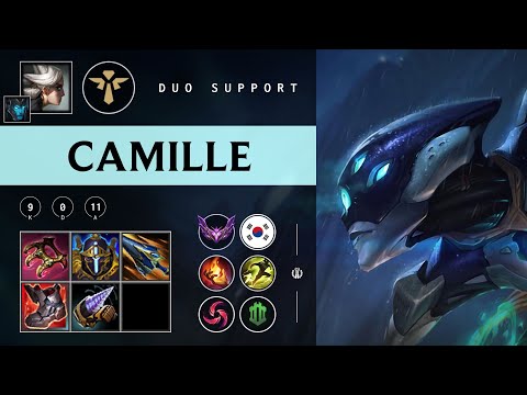 Camille Support vs Galio - KR Master Patch 25.24
