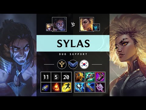 Sylas Support vs Rell: Rampage - KR Diamond Patch 25.S1.1