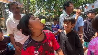 ចូលឆ្នាំថ្មី វត្តអង្គុលី ខេត្តវិញឡុង / Trò chơi Tết ngày Chol Chnam Thmay của người Khmer vui quá
